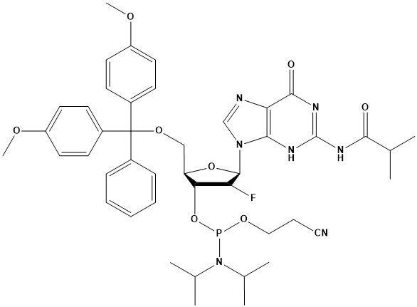 DMT-2′-F-dG(iBu) Phosphoramidite