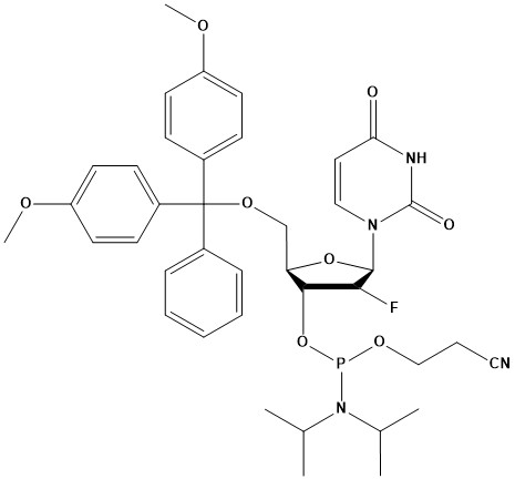 DMT-2′-F-dU Phosphoramidite