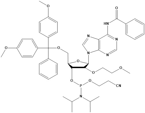 DMT-2′-O-MOE-rA(Bz) Phosphoramidite